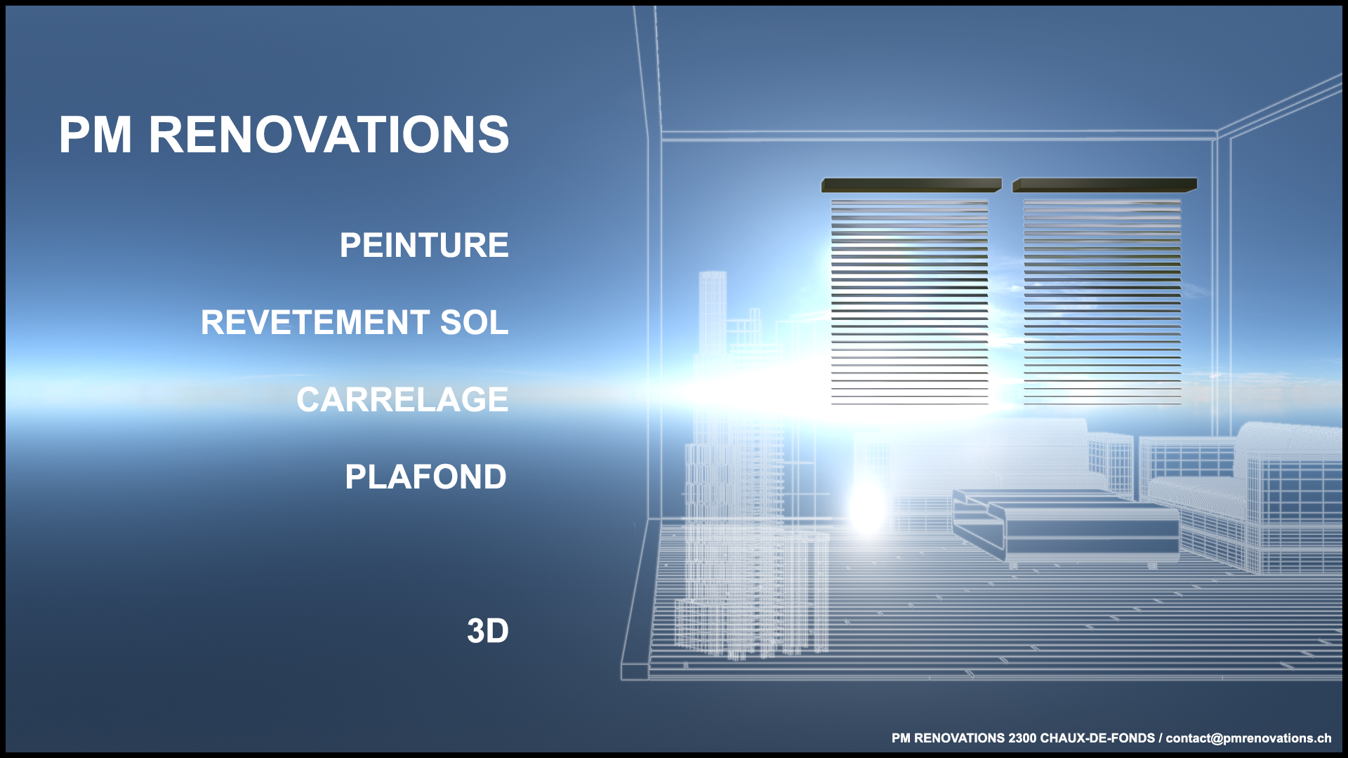 Travaux de rénovation à La Chaux-de-Fonds et Neuchâtel