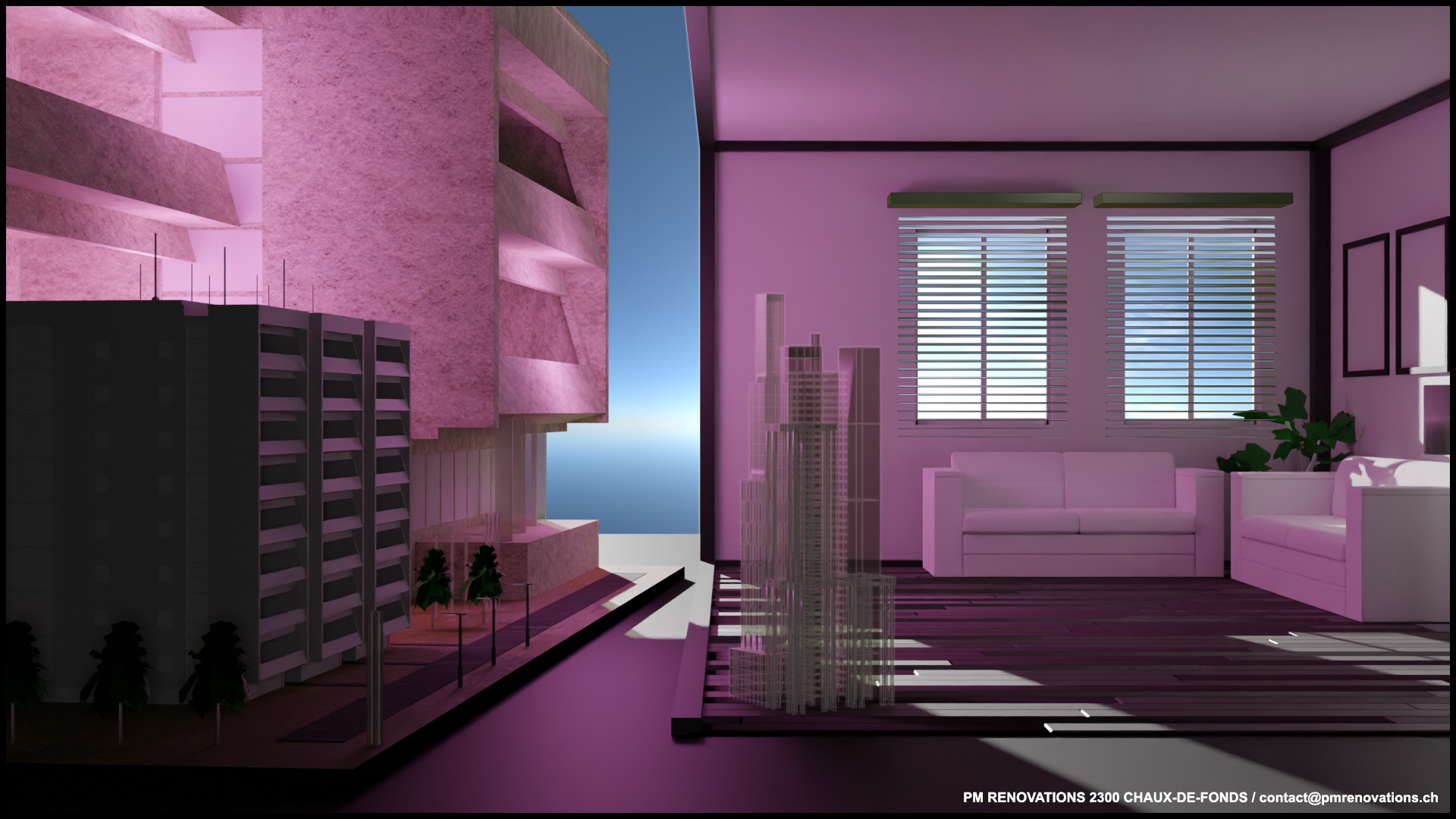 Travaux de rénovation à La Chaux-de-Fonds et Neuchâtel